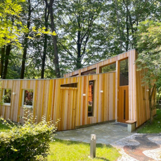 Einweihung des Kunstpavillons der Wilden Rose